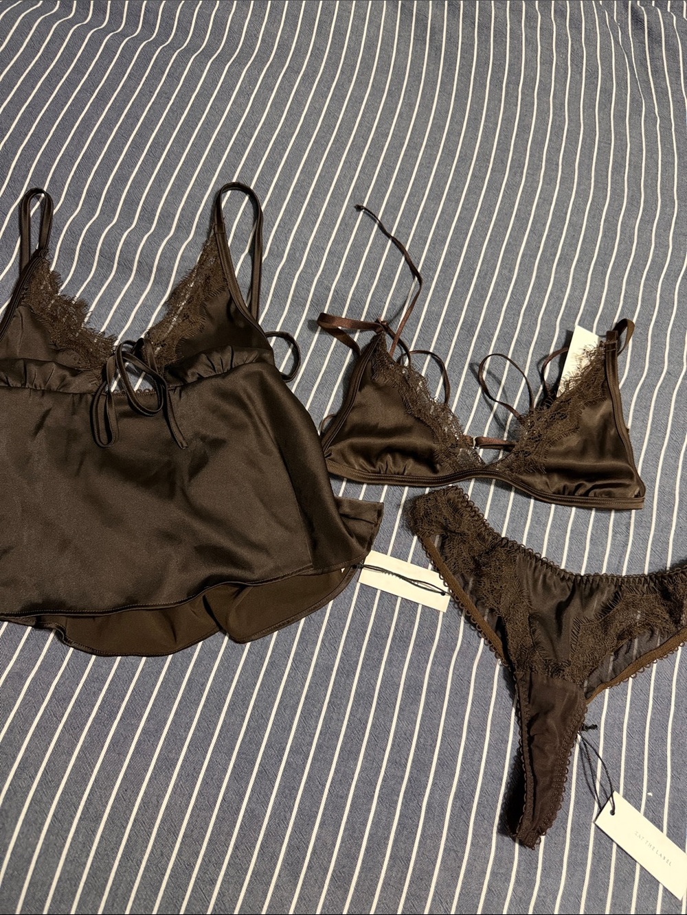 Sorrento Bundle *thong, camisole & bralette